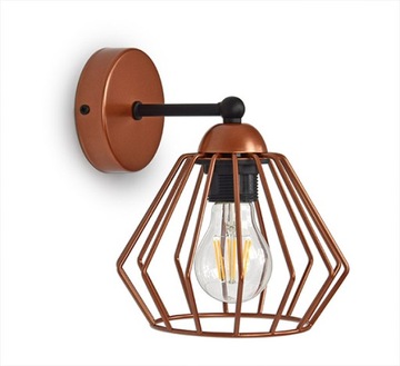 Настенный светильник Loft Wire Edison из проволоки 724-К1