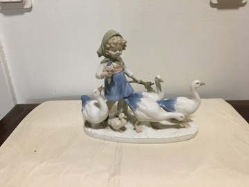 Figurka Gesiarka Carl Scheidig 18,5cm wysoka