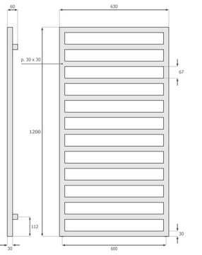 для ванной комнаты DECORATIVE 120x63 PORTO WHITE STR-PE