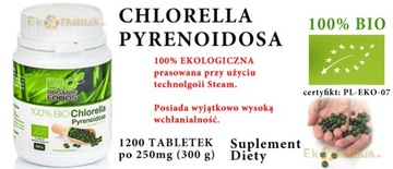 Хлорелла Bio Organic Foods таблетки 1200 шт 300г.