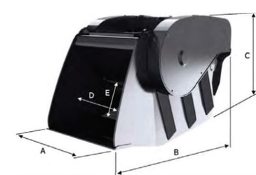 ДРОБИЛЬНЫЙ КОВШ HYDRARAM HCB-16 14-22 т (1720 кг)