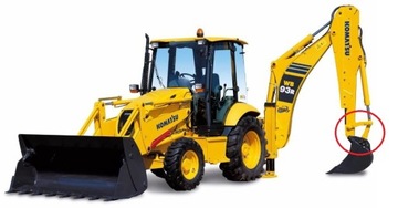 Пальцы Втулки КОВША KOMATSU WB91 WB93 WB97-R2 40