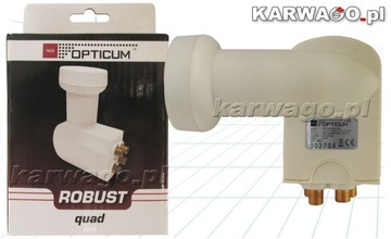 Конвертер OPTICUM QUAD, 1 сат. 4 тюнера, мультирум