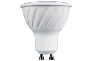 Żarówka LED GU10 5W 6000K BIAŁA ZIMNA 550lm 120° Wydajna PREMIUM CCD