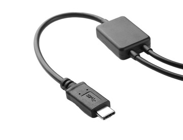 HUB OTG USB 3.1 USB-C Type C на 2 порта USB 2.0