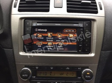 POLSKIE MENU NAWIGACJA TOYOTA MAPA LAND CRUSIER V8