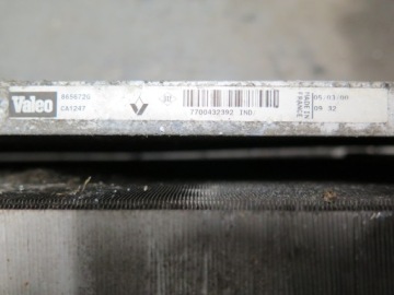 Радиатор вентилятор megane 1 1,9 dti 7700432392 Оригинал, фото thumb