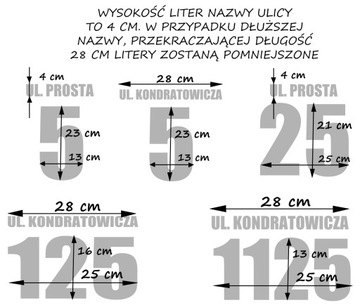 наклейка с номером, номером дома, названием улицы, цифрами