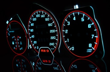 Mazda MX3 INDIGLO циферблаты одометра, узор 4 MoMan