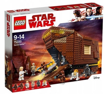 LEGO 75220 STAR WARS SANDCRAWLER — ПЕСОЧНЫЙ БАК