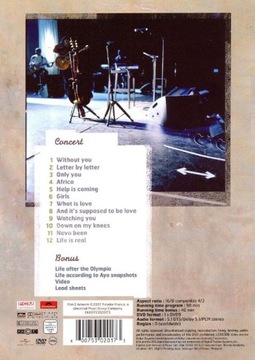 AYO LIVE AT THE OLYMPIA BRUNO COQUATRIX 1DVD БОНУС