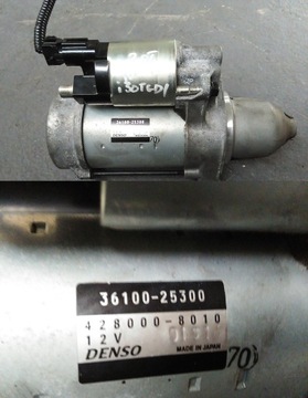 фото thumb №1, Hyundai i30 iii 2017 n 2.0t стартер 36100-25300