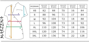 Размер косметического и парикмахерского фартука. XL