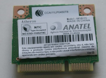 Б/у WiFi-карта ANATEL AR5B125