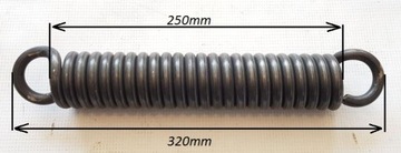 Данная пружина 310 мм пружина справа