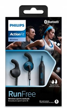 Спортивные Bluetooth-наушники PHILIPS SHQ6500 синие