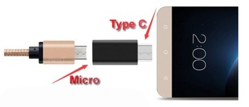 Адаптер Micro USB — USB 3.1 типа C