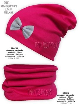 SET CAP + TUBA BEANIE COLORS Colours 50-52