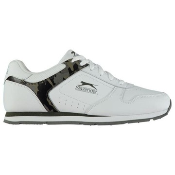 Кожаные мужские СПОРТИВНЫЕ КРОССОВКИ SLAZENGER 39-48 здесь 43,5 _9779