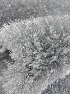Ковер NEW SHAGGY 80x150 GLITTER SILVER NITH HIT!