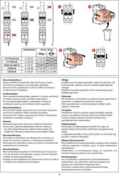 Ogranicznik przepięć Legrand 0 V IP20a 412253