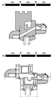 АКУСТИЧЕСКИЕ форточки Ventec VT 301 БЕЛЫЙ