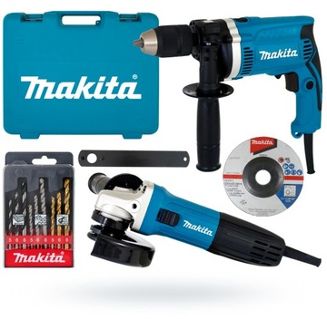 Набор сверл Makita dk0050x1 HP1631K + GA5030R