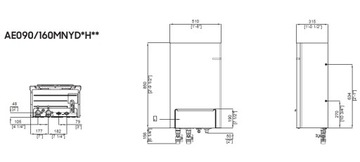 Воздушный тепловой насос Samsung EHS TDM+ 9 кВт, 3-фазный