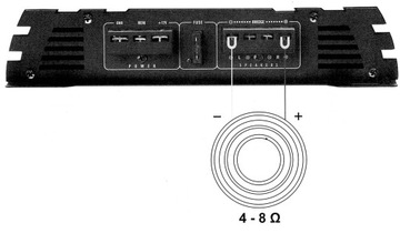 Мощный усилитель Crunch GPX500.2 250 Вт rms в мосту 2 канала 2 x 125 Вт RMS