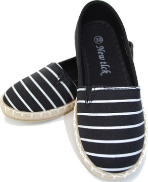 Кроссовки BLACK BRIGHT ESPADRILLES SLIPONS 32 размер