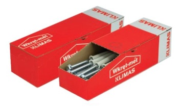 Kołki Rozporowe Ramowe Klucz z Kołnierzem Podkładkowy TORX 12x160mm 25 szt