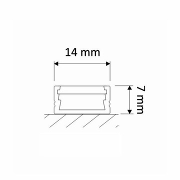 Чехол для ленточного профиля LED LINE MINI