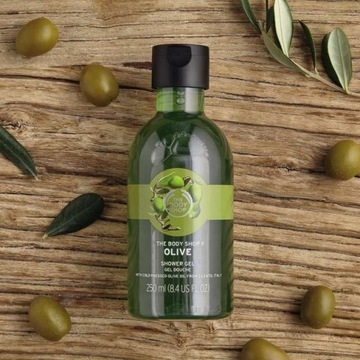 THE BODY SHOP_OLIVE ГЕЛЬ ДЛЯ ДУША_OLIWKA_гель без мыла