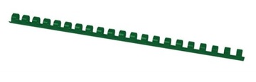 Grzbiety do bindowania 6mm zielone 100 sztuk 118021