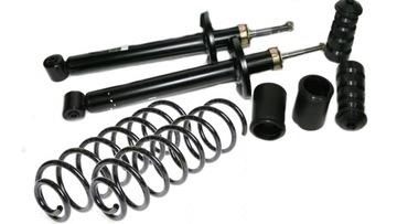 фото thumb №1, Комплект 2x амортизаторы + пружины зад vw golf ii iii vento