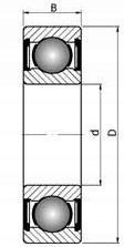 6003 ZZ ШАРИКОВЫЙ ПОДШИПНИК ZKL ZVL KINEX 17x35x10 мм