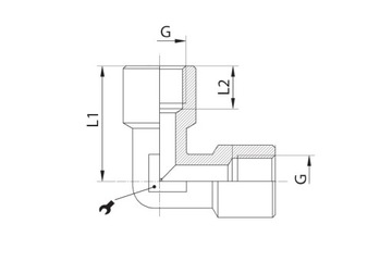 Колено 90 G 1/4