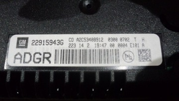 фото thumb №6, Дисплей приладова панель екран 22915943g opel mokka 2015r