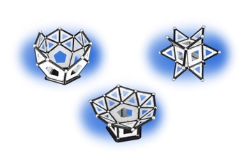 Магнитные блоки Geomag Black & White 104 шт.