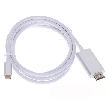 Kabel Adapter Przejściówka USB typ C 3.1 do HDMI Przewód 1,8 m