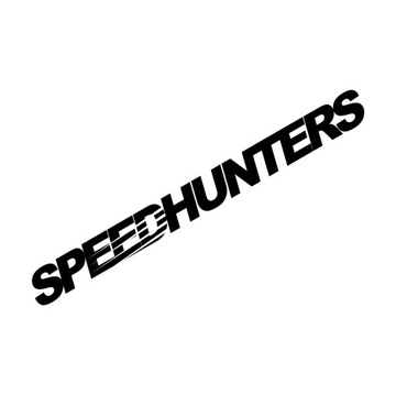 Наклейка на окно автомобиля SPEEDHUNTERS 48 см