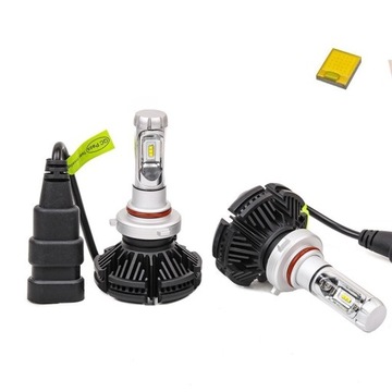 Лампы 2шт LED H10 X3 ZES 50W 12000lm LUMILEDS