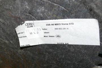 фото thumb №6, Тунель рамка радіо audi a6 c5 lift 1 din granat