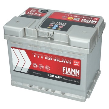 Аккумулятор FIAMM Titanium PRO L2X 64P 64 Ач 610A L+