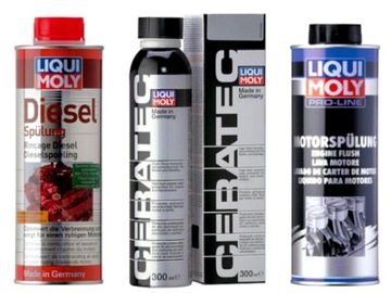 LIQUI MOLY DIESEL SPULUNG + ПРОМЫВКА ДВИГАТЕЛЯ + CERATEC