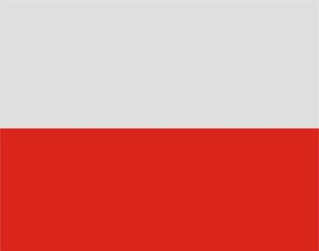 POLSKA FLAGA POLSKI 403-8 P od YESS-Naklejki