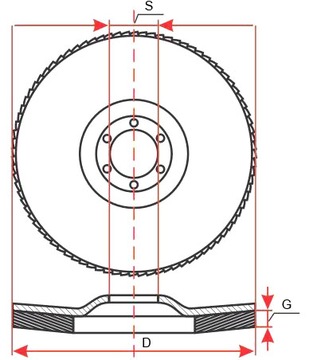 ЛАППЕННЫЙ ШЛИФОВАЛЬНЫЙ ДИСК 125MM P 60