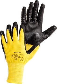 Рабочие перчатки STRONG с нитриловым покрытием M-GLOVE N1003 8