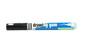 Маскирующая жидкость в ручке 0,7 мм - Pebeo Drawing Gum - латексная маскирующая среда