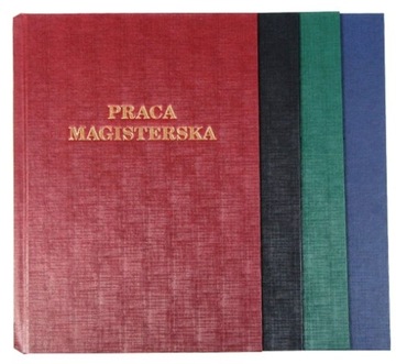 Okładki kanałowe z napisami MetalBind Opus twarde